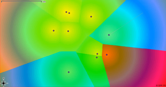 [Quantum gis/ GRASS] Tutorial 35 : Analyse spatiale : analyse de distance