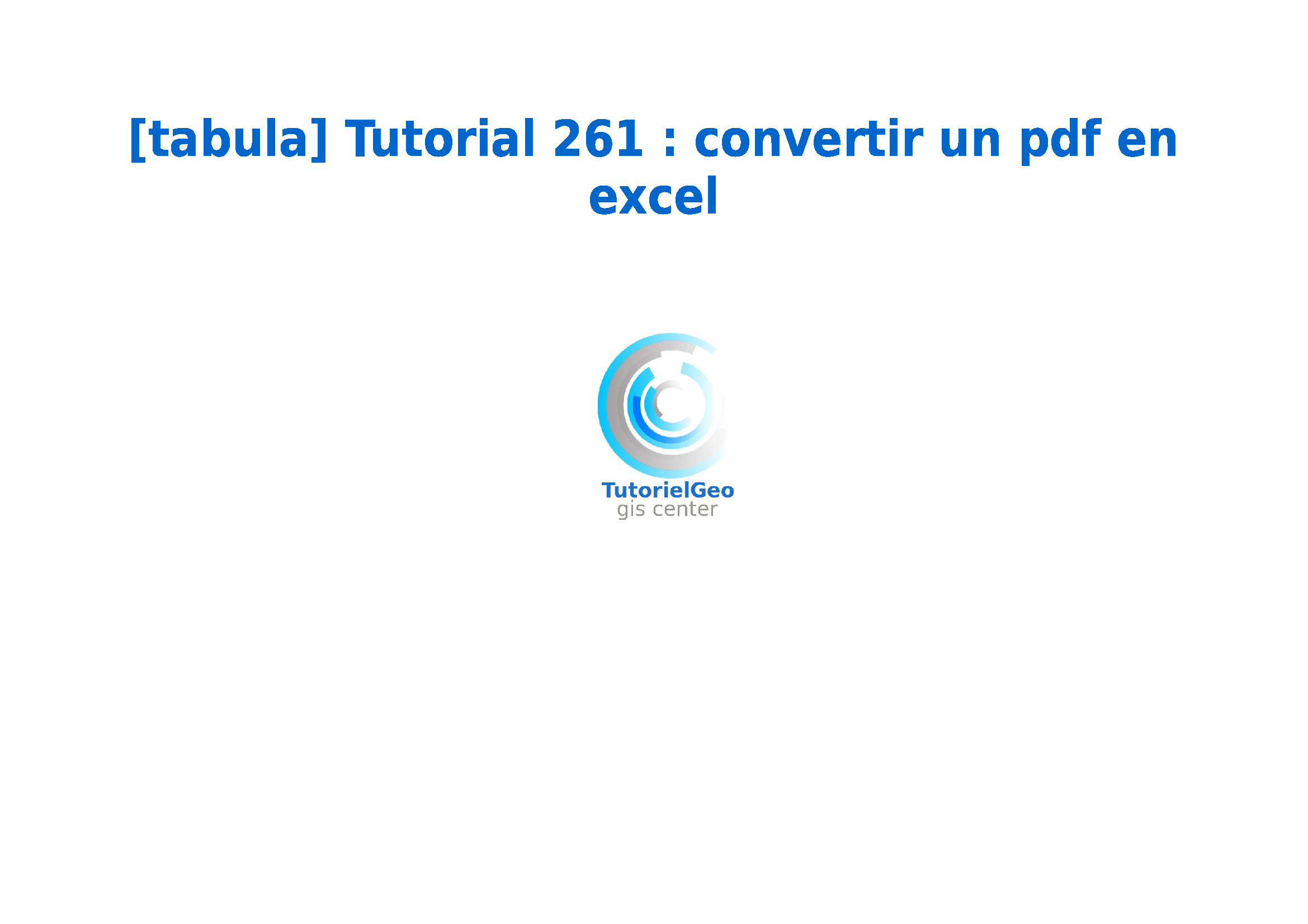 convertir un pdf en excel