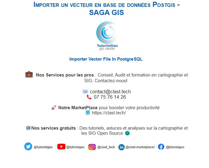 🎯 [SAGA GIS] Tutorial 647 : Importer un raster en base de données PostGIS — Un guide incontournable pour les pros du SIG 🚀