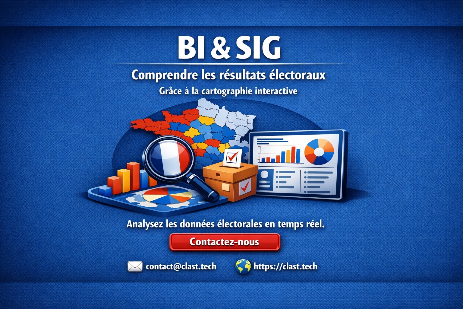 BI & SIG : comprendre les résultats électoraux grâce à la cartographie interactive